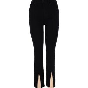 Split Hem skinny jeans